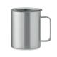 Vaso doble pared 300 ml Inari Ref.MDMO6934-PLATA MATE 