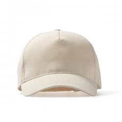 Gorra de 5 paneles 100% algodón orgánico TARVOS