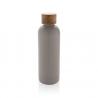 Botella Wood de acero inoxidable reciclado certificado RCS