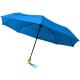 Paraguas automático plegable material reciclado PET de 21 bo Bo Ref.PF109143-PROCESS BLUE 