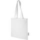 Bolsa tote de algodón reciclado GRS de 140 g/m2 de 7 L Madras Ref.PF120695-BLANCO 