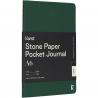 Libreta de bolsillo de tapa blanda de papel mineral stonepaper A6 en blanco Karst®