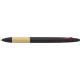 Bolígrafo de bambú y ABS con 3 tintas Malachi Ref.GI966208-NEGRO 
