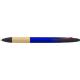 Bolígrafo de bambú y ABS con 3 tintas Malachi Ref.GI966208-AZUL COBALTO 