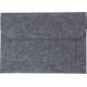 Portadocumentos de fieltro rPET Riley Ref.GI970966-GRIS 