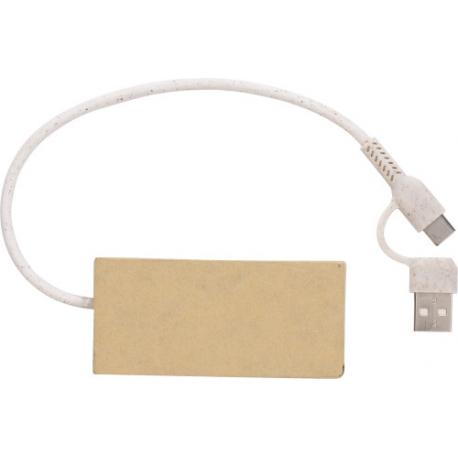 Hub USB de cartón recilclado Paulo