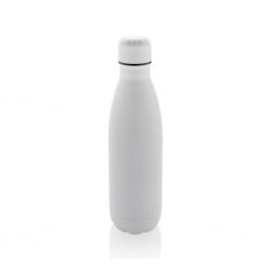 Botella de agua de acero inox. reciclado con certificado RCS