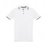 Polo slim fit blanco para hombre Thc rome wh