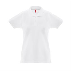 Polo de mujer. Blanco Thc monaco women wh