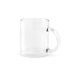 Comprar taza cristal con sonrisa en la base 230 ml publicitaria