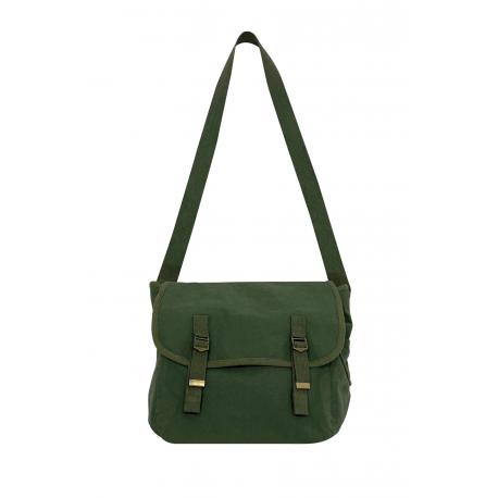Bolsa con solapa ecorresponsable efecto lavado