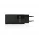 Cargador de pared USB de 3 puertos Philips de 65 W ultra ráp Ref.XDP30128-NEGRO 