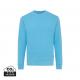 Suéter cuello redondo de algodón reciclado Iqoniq Ref.XDT9300-TRANQUIL BLUE