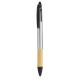 Bolígrafo puntero 3 colores bambú 'irvin' Ref.CF10415-PLATA 
