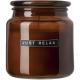 Vela perfumada de 650 g con fragancia de madera de cedro Wellmark let 's get cozy Ref.PF113240-AMBAR MEZCLA 