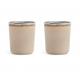 Taza VINGA Nomimono set 2 pcs Ref.XDV43202-BEIGE 