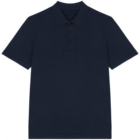 Polo ecorresponsable efecto lavado de punto jersey hombre