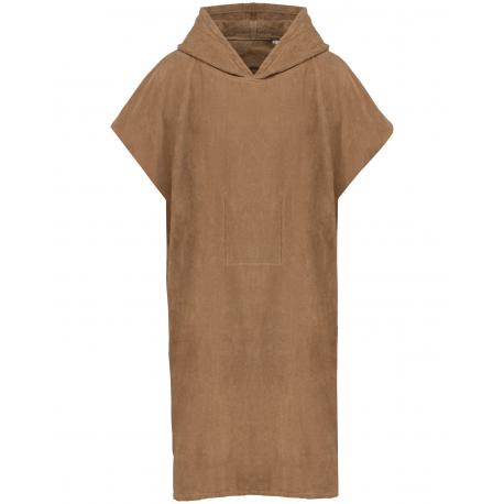 Poncho de rizo con capucha - unisex