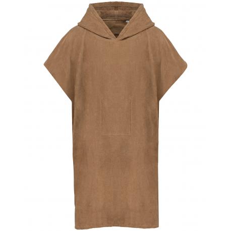 Poncho de rizo con capucha niño