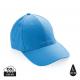 Gorra de algodón reciclado 6 paneles Impact Ref.XDP45330-TRANQUIL BLUE 