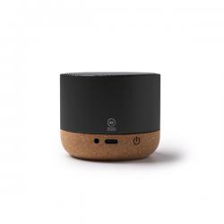 Altavoz inalámbrico fabricado con aluminio reciclado y una base de corcho VOXEL