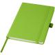 Libreta de tapa dura de plástico oceánico Thalaasa Ref.PF107846-VERDE MANZANA 