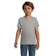 Camiseta de niño Regent 150g/m2 Ref.MDS01183-GRIS JASPEADO