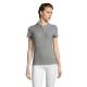 Polo mujer-210g People Ref.MDS11310-GRIS