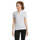 Polo mujer-170g Passion Ref.MDS11338-BLANCO