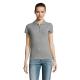 Polo mujer-170g Passion Ref.MDS11338-GRIS