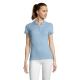 Polo mujer-170g Passion Ref.MDS11338-AZUL CIELO
