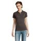 Prime polo mujer 200g Prime women Ref.MDS00573-GRIS OSCURO
