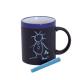 Taza de cerámica para pintar de 350ml Colorful Ref.3272-AZUL 