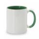 Taza de cerámica para sublimación de 350ml Harnet Ref.3894-VERDE 