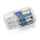 Lector tarjetas Ares Ref.3509-BLANCO 