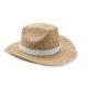 Sombrero de vaquero paja Texas Ref.MDMO6755-BLANCO 