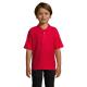 Polo 170g Summer ii kids Ref.MDS11344-ROJO