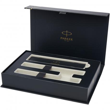 Parker set de bolígrafo y rollerball acromático con caja de regalo IM