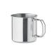 Taza acero inoxidable 330 ml Nunavut Ref.MDMO2149-PLATA 