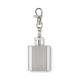 Llavero petaca hipflask acero Hippy Ref.MDMO2152-PLATA 