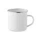 Taza para sublimación 450 ml Plateado l Ref.MDMO2203-BLANCO 