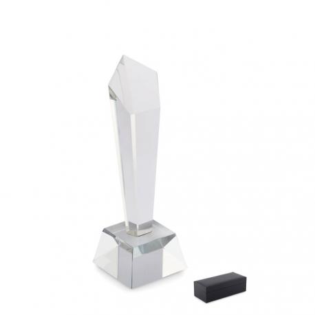 Trofeo de cristal con caja Diaward