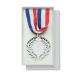 Medalla de hierro con cinta Winner Ref.MDMO2260-PLATA MATE 