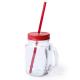 Tarro 500ml Heisond Ref.5494-ROJO 