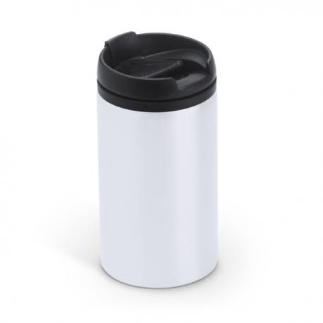 Vaso de acero inoxidable de 290 ml con tapa PP MILU