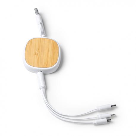 Cable cargador extensible 5 en 1 LENS