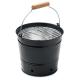 Cubo barbacoa portátil hierro Bbqtray Ref.MDMO2192-NEGRO 