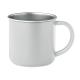 Taza de acero inox reciclado Caribu Ref.MDMO2226-BLANCO 