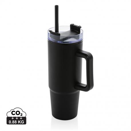 Vaso Tana RCS plástico reciclado con asa 900ML