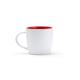 Taza de cerámica de 370 ml RADEK Ref.RTZ1267-ROJO 